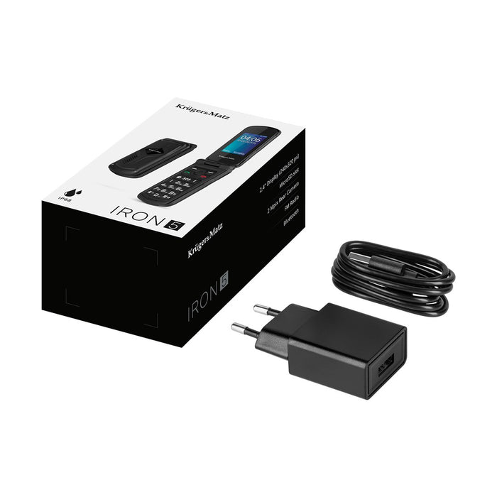 Телефон Kruger & Matz Iron 5 Flip 4G IP68 / IP69K