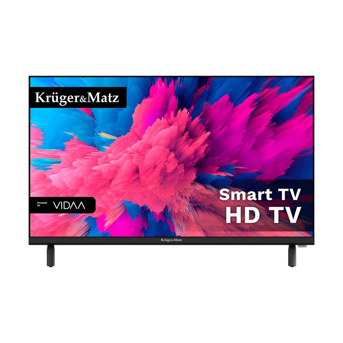 Krüger&Matz KM0224-V3 24" HD Smart TV Wi-Fi Черен