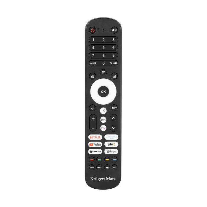 Krüger&Matz KM0224-V3 24" HD Smart TV Wi-Fi Черен