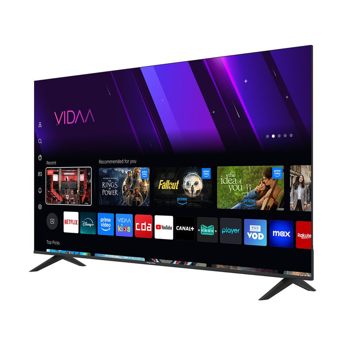 Krüger&Matz KM0255UHD-V3 139 см (55") UHD Smart TV Wi-Fi Черен