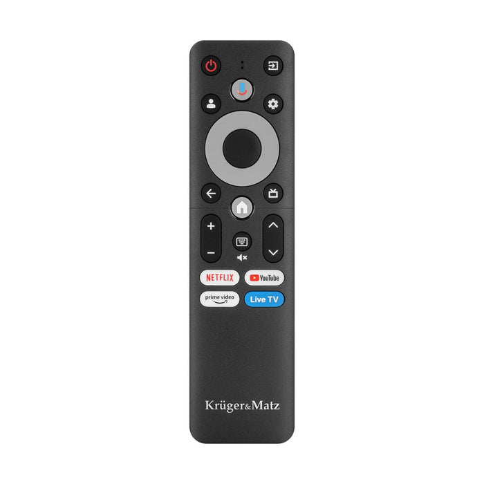 Krüger&Matz KM0255UHD-G 139 см (55") UHD Smart TV Wi-Fi Черен