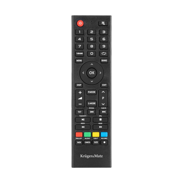 Телевизор Kruger&Matz 24" HD DVB-T2 H.265 HEVC 230/12V