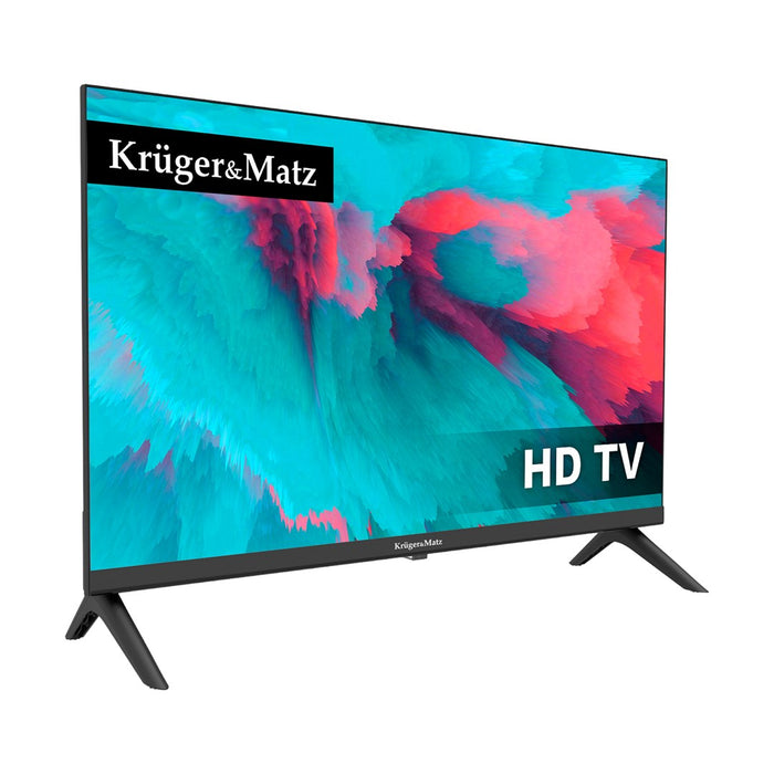Телевизор Kruger&Matz 24" HD DVB-T2 H.265 HEVC 230/12V