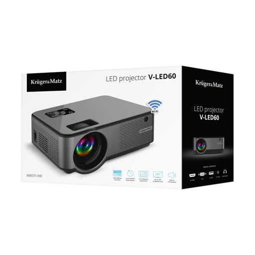 Kruger & Matz V-LED60 проектор LED FullHD Wi-Fi 1080p