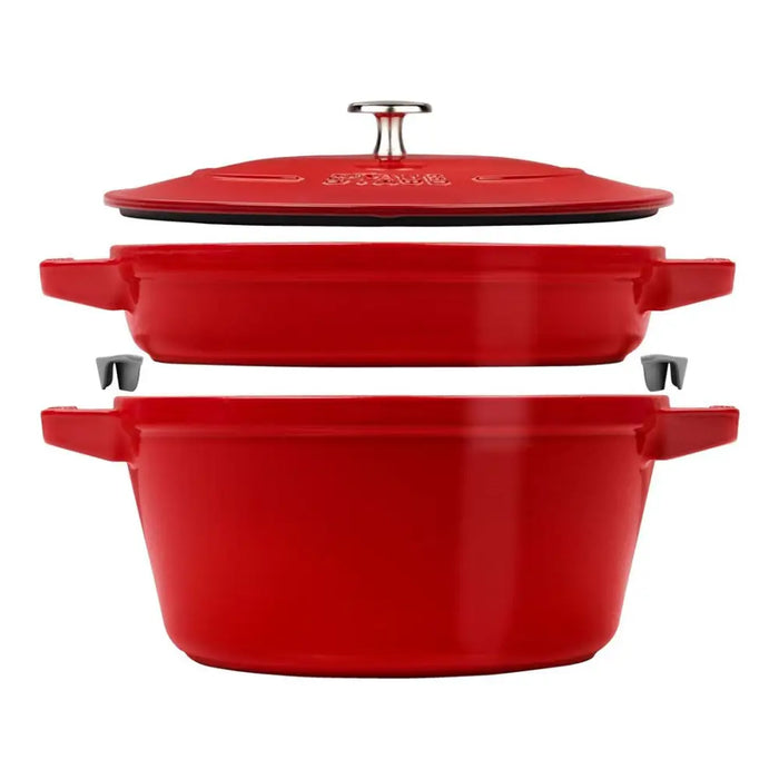 Кръгла чугунена тава за печене Staub La Cocotte