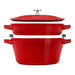 Кръгла чугунена тава за печене Staub La Cocotte