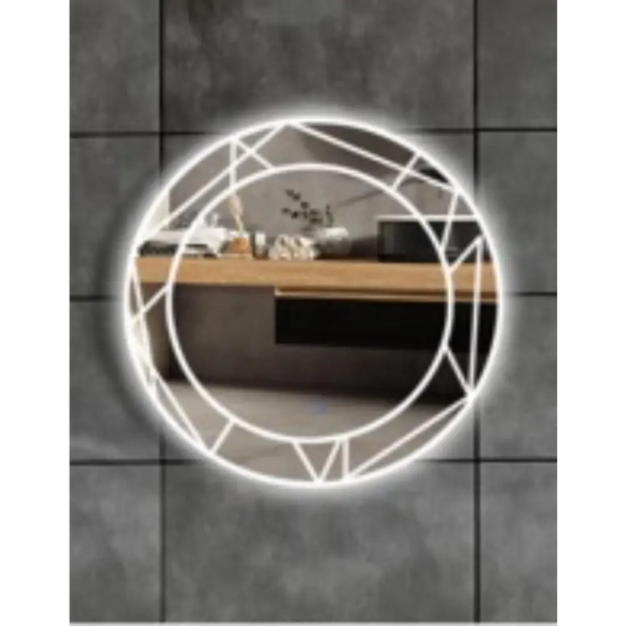 КРЪГЛО ОГЛЕДАЛО С LED ОСВЕТЛЕНИЕ