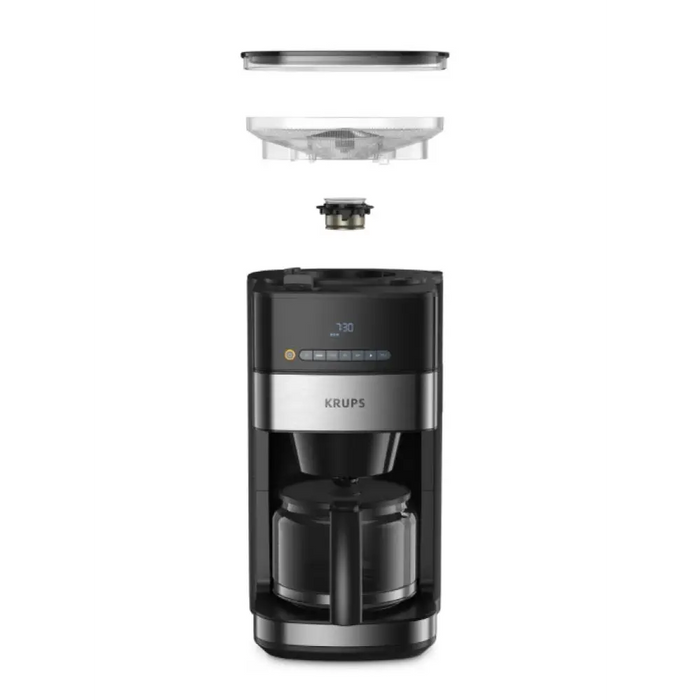 Krups KM832810 Grind & Brew метална мелачка 3 степени