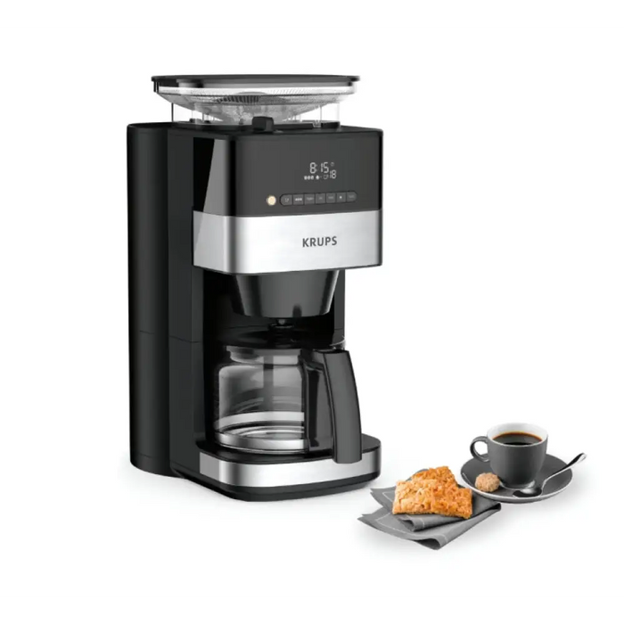 Krups KM832810 Grind & Brew метална мелачка 3 степени