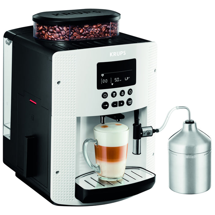 КАФЕАВТОМАТ ESSENTIAL DISPLAY KRUPS EA816170 1.80 ml, 15.00 bar, БЯЛ
