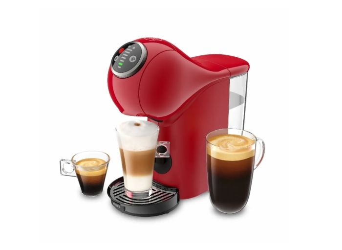 Кафемашина Krups – Dolce Gusto Genio S Plus, 15 bar, 0.8 l, червена