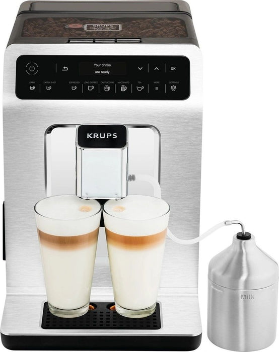 Кафеавтомат Krups - Evidence, EA891C10, 15 bar, 2.3 l, метален хром