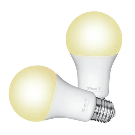 Крушка TRUST Smart WiFi LED Bulb E27 Duo Pack