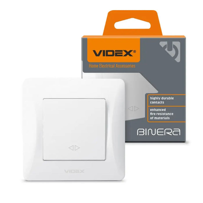 КРЪСТАТ КЛЮЧ 10А VF-BNSW1I-W BINERA VIDEX - БЯЛ