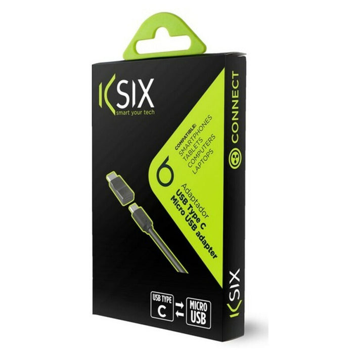 Адаптер за USB 2.0 към USB-C 3.1 KSIX BXADAPC02
