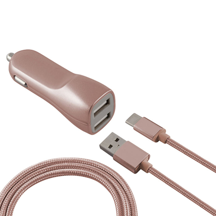 Зарядно за кола KSIX USB
