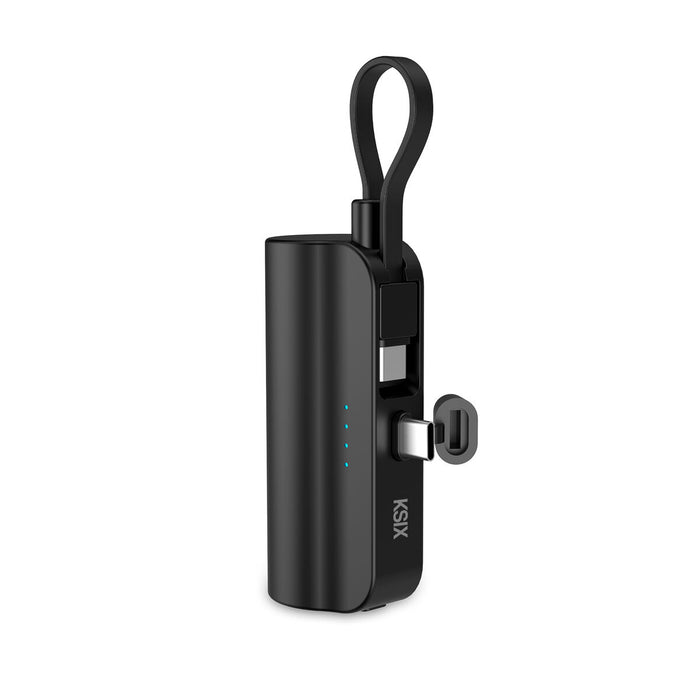 Преносима батерия Powerbank KSIX Черен 5000 mAh