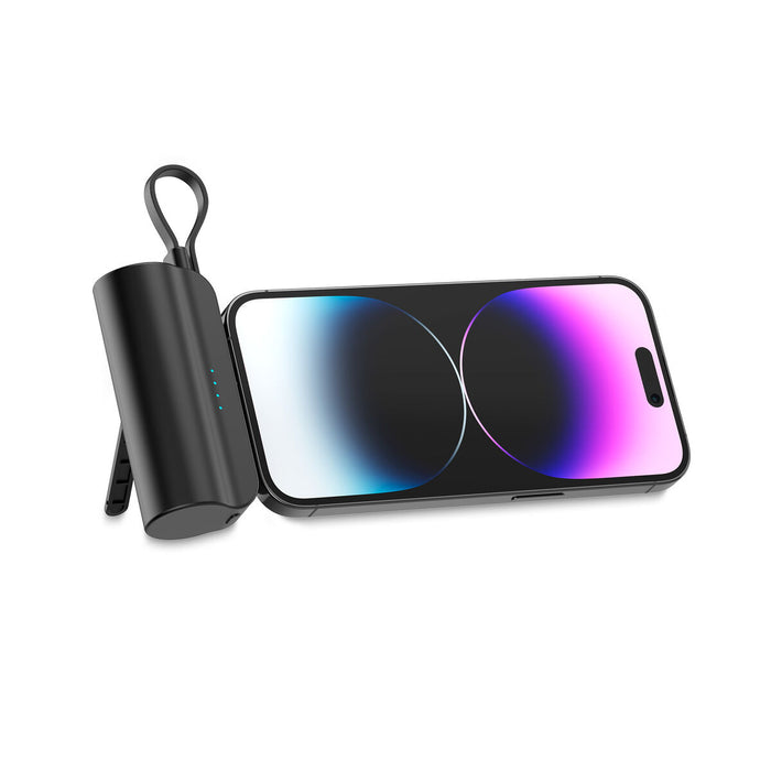 Преносима батерия Powerbank KSIX Черен 5000 mAh