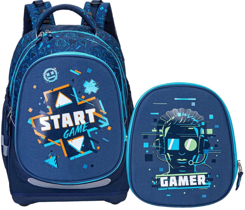 Ученическа раница 2в1 Kstationery Made to Last - Start Game, с 2 отделения