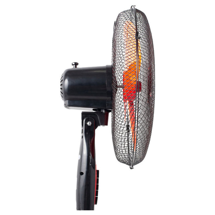 ВЕНТИЛАТОР KTN KT-1618 40.0 W, ЧЕРЕН/ЧЕРВЕН