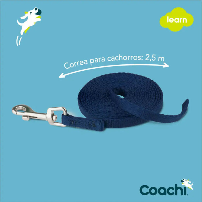 Кучешка Каишка Coachi Син 2,5 m Тренировка