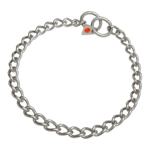 Кучешки Нашийник Hs Sprenger Сребрист 3 mm матов Гайки