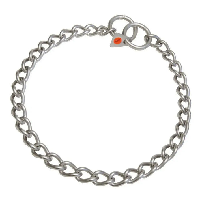 Кучешки Нашийник Hs Sprenger Сребрист 3 mm матов Гайки