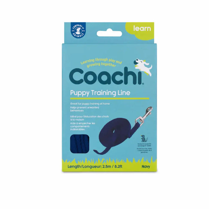 Кучешка Каишка Coachi Син 2,5 m Тренировка