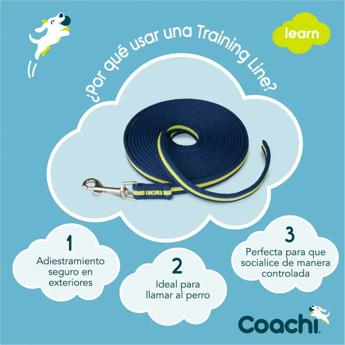 Кучешка Каишка Coachi Син Тренировка