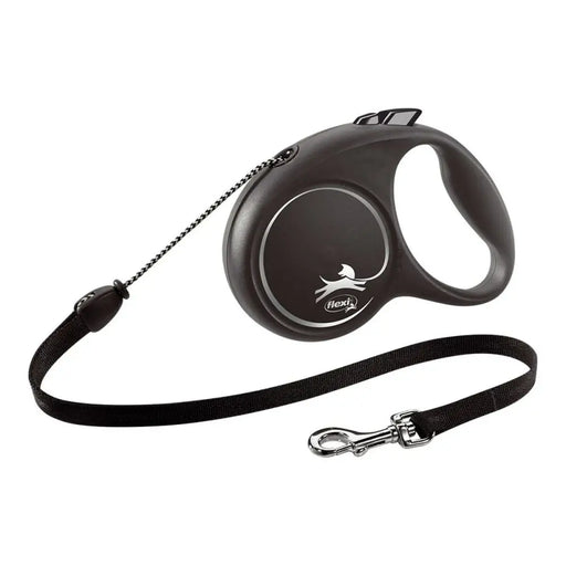 Кучешка Каишка Flexi BLACK DESIGN 5 m Размер М Silver