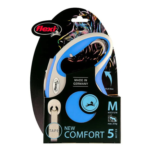 Кучешка Каишка Flexi NEW COMFORT Син Размер XS
