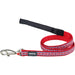 Кучешка Каишка Red Dingo Union Jack 1,2 m Червен 1.2 x 120