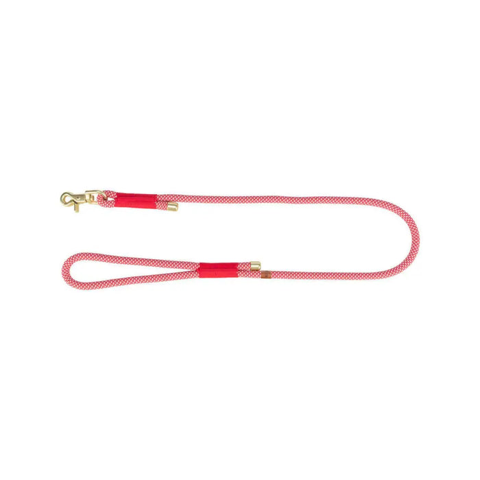 Кучешка Каишка Trixie Soft Rope Червен Сметана 1,2 m XS S