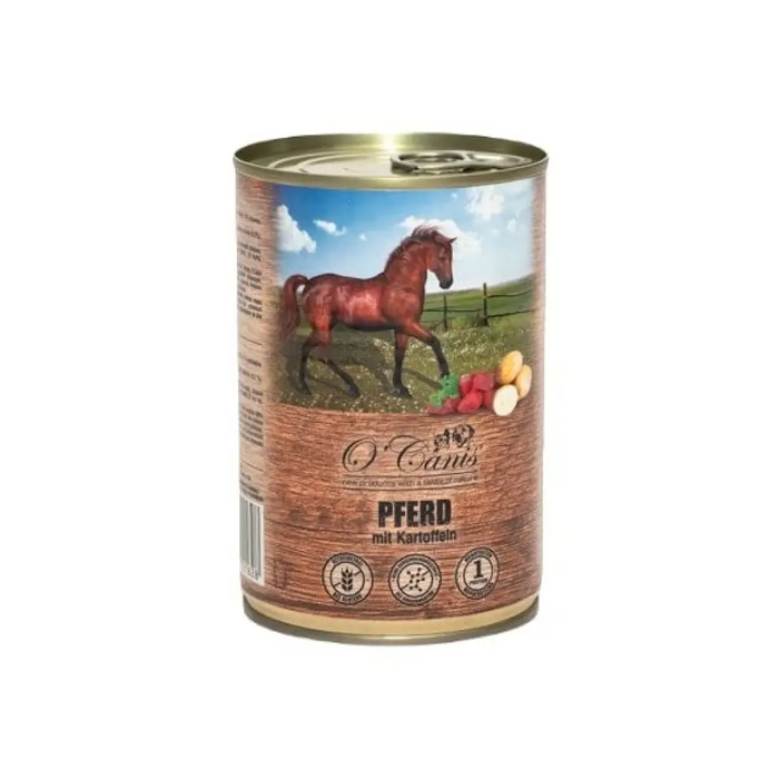 Кучешка консерва O’CANIS - мокра храна - конско месо
