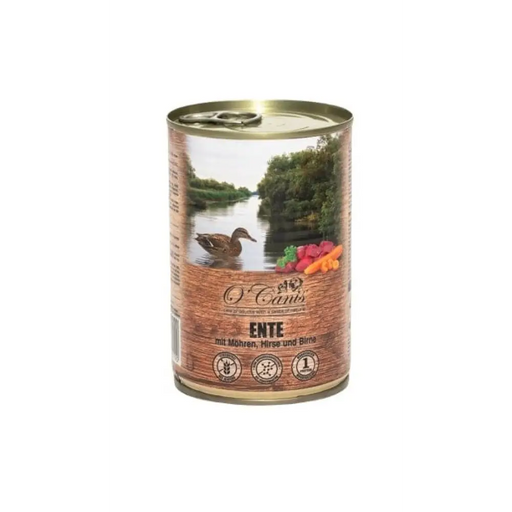 Кучешка консерва O’CANIS - мокра храна - патица просо