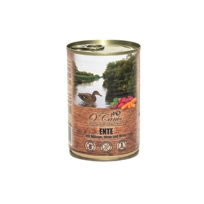 Кучешка консерва O’CANIS - мокра храна - патица просо