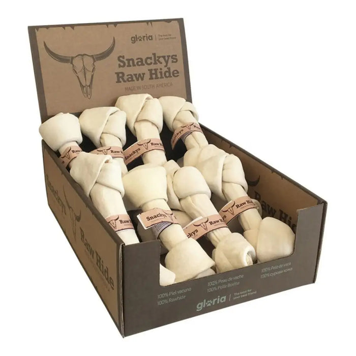 Кучешка Закуска Gloria Rawhide Възел Дъвчащ 12 броя