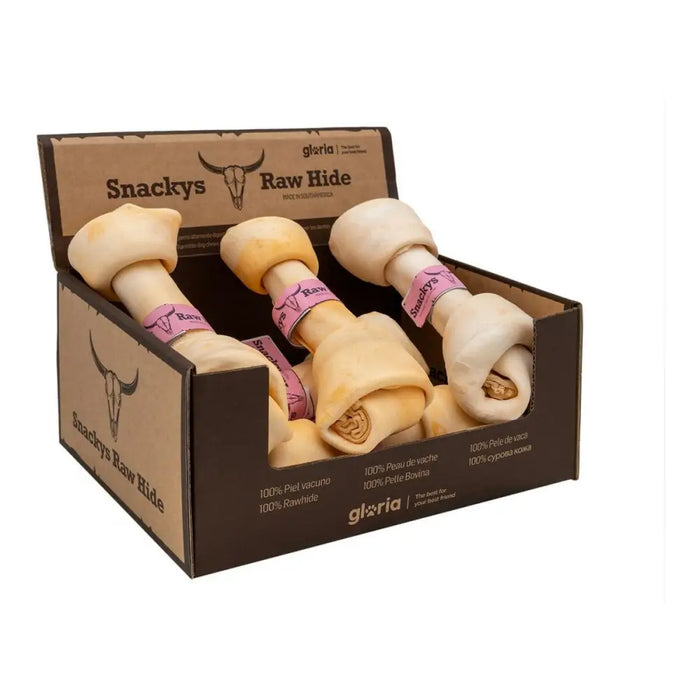 Кучешка Закуска Gloria Snackys Rawhide 20-23 cm