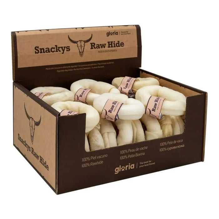 Кучешка Закуска Gloria Snackys Rawhide 8-9 cm Donut