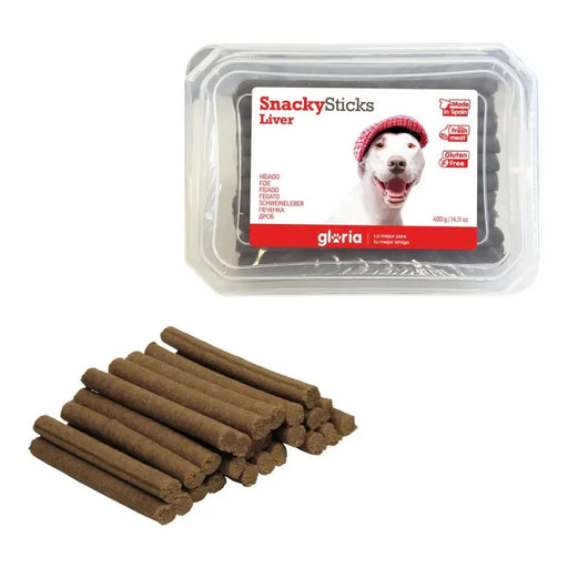 Кучешка Закуска Gloria Snackys Sticks Черен дроб (350 g)