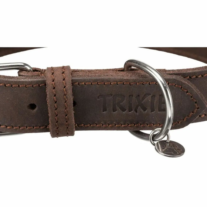 Кучешки Нашийник Trixie Rustic Тъмно сив L 48-56 cm