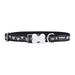 Кучешки Нашийник Red Dingo Diamond 20-32 cm Черен