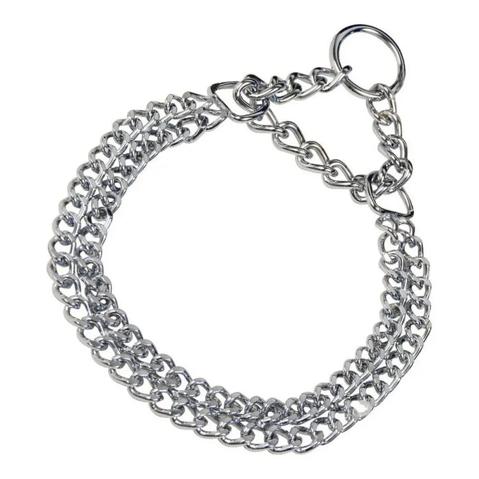 Кучешки Нашийник Hs Sprenger Сребрист 2 mm Двоен Гайки (50