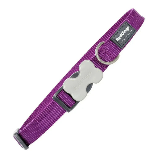 Кучешки Нашийник Red Dingo Гладък Лилав (2,5 x 41-63 cm)