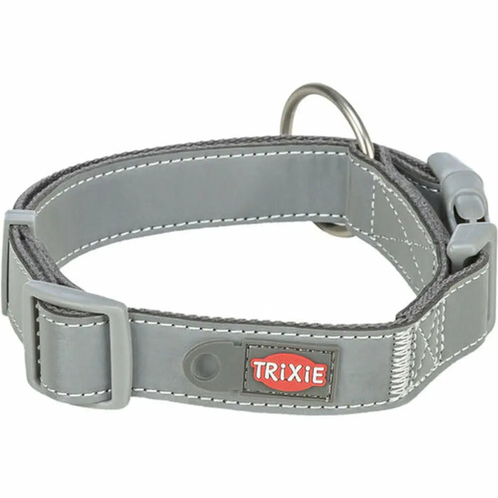 Кучешки Нашийник Trixie Premium Reflect Графит S-M 30-45 cm