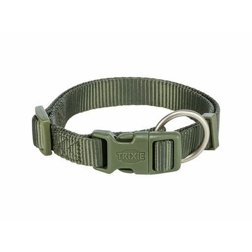Кучешки Нашийник Trixie Premium Зелен Маслина S/M 30-45 cm