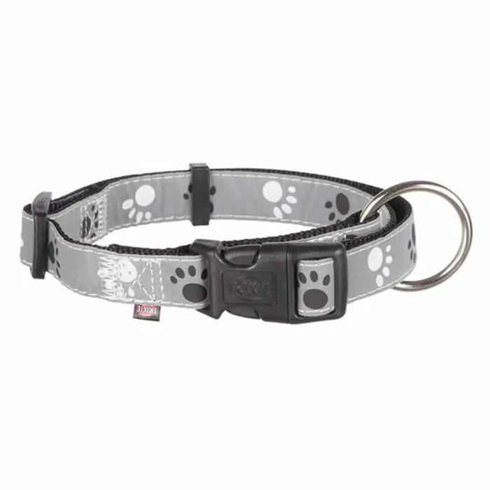 Кучешки Нашийник Trixie Silver Reflect Черен Сив L/XL 40-65
