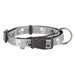 Кучешки Нашийник Trixie Silver Reflect Черен Сив L/XL 40-65