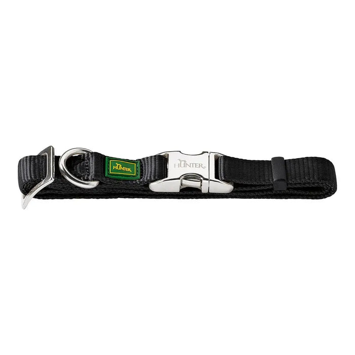 Кучешки Нашийник Hunter Alu-Strong Черен Размер М (40-55 cm)