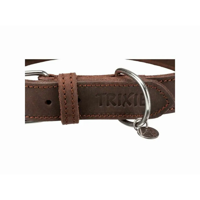 Кучешки Нашийник Trixie Rustic Тъмно сив XS/S 27-34 cm